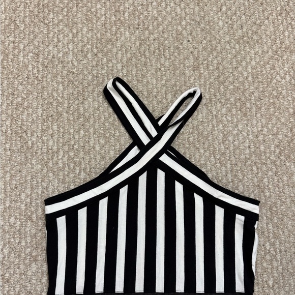 ASOS Design - Dress - Black and White stripe - Size 8 - Picture 4 of 7